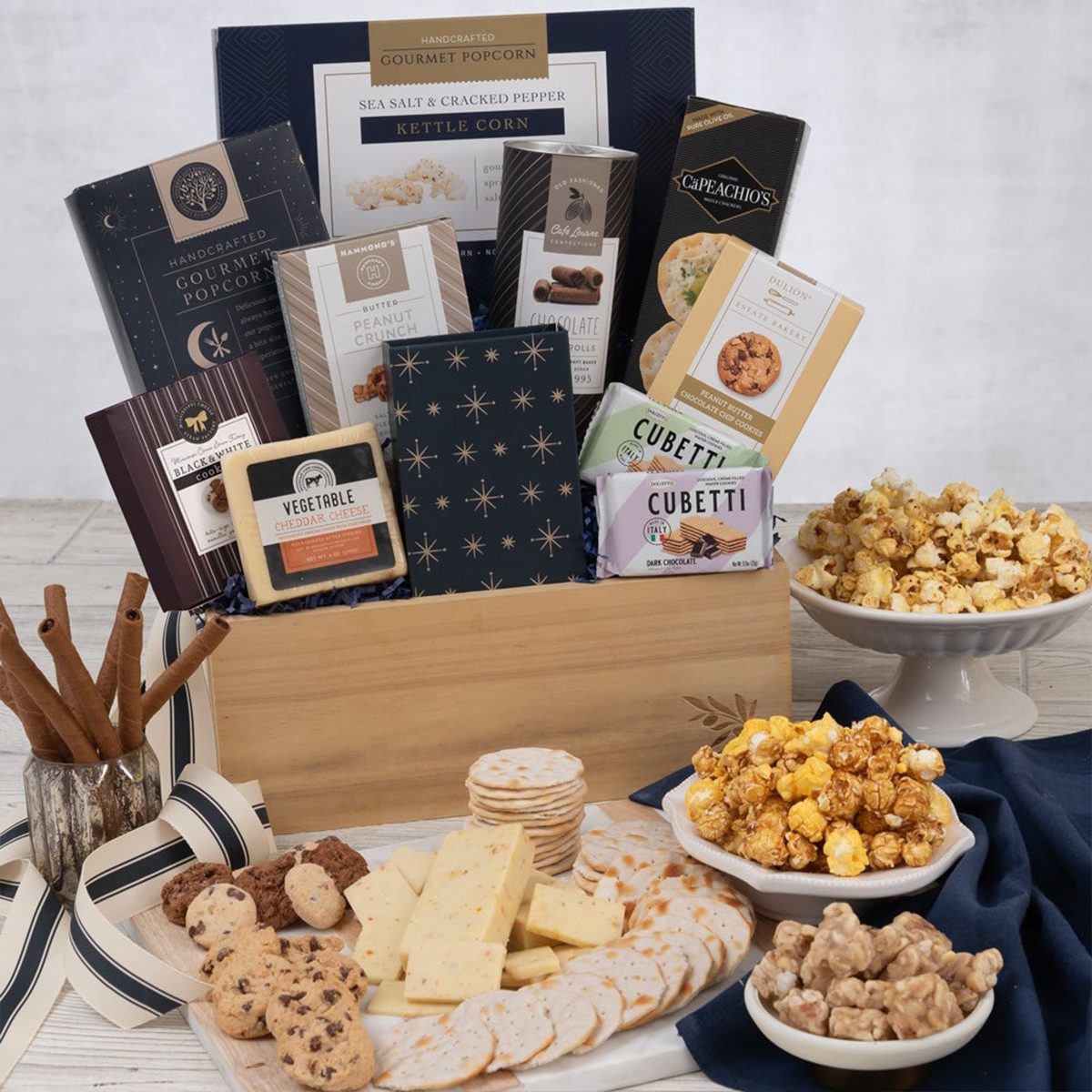 Snack & Chocolate Gift Basket Ecomm Via Gourmetgiftbaskets.com