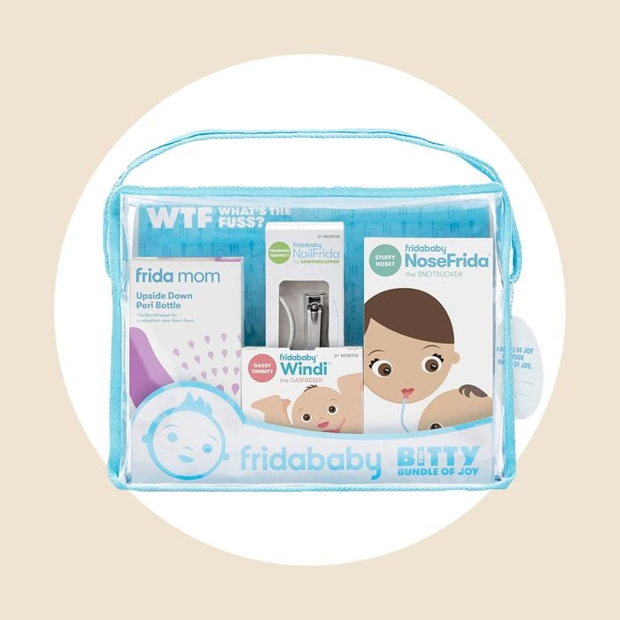 Frida Baby Bitty Bundle Of Joy Mom & Baby Essentials Healthcare And Grooming Gift Kit Includes Peri Bottle