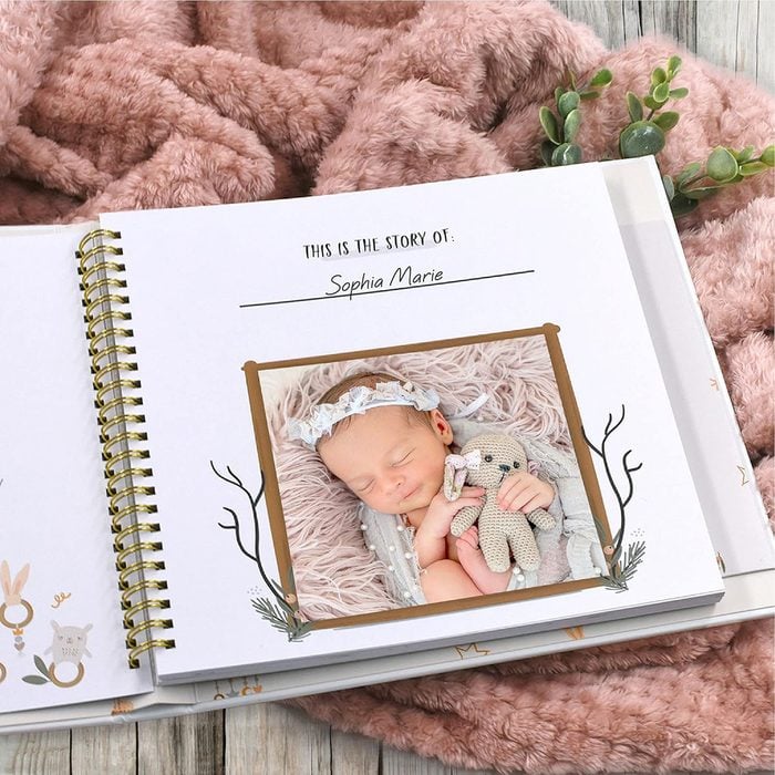 Keepsake Baby Memory Book For Boys And Girls