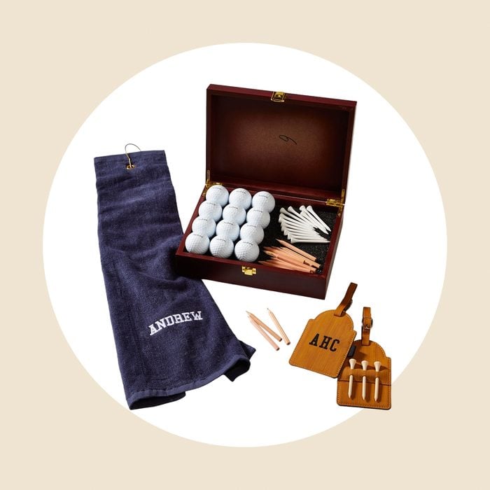 Personalized Golf Gift Set Ecomm Via Markandgraham.com