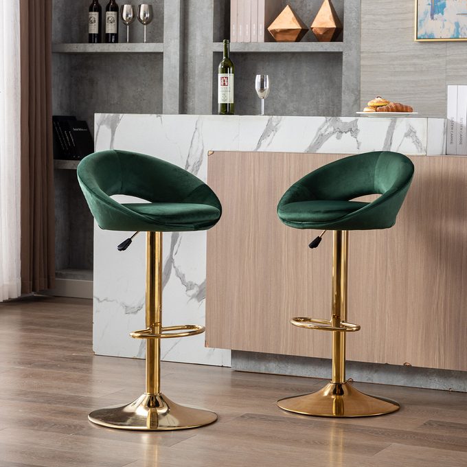 Velvet Bar Stools Ecomm Via Wayfair.com