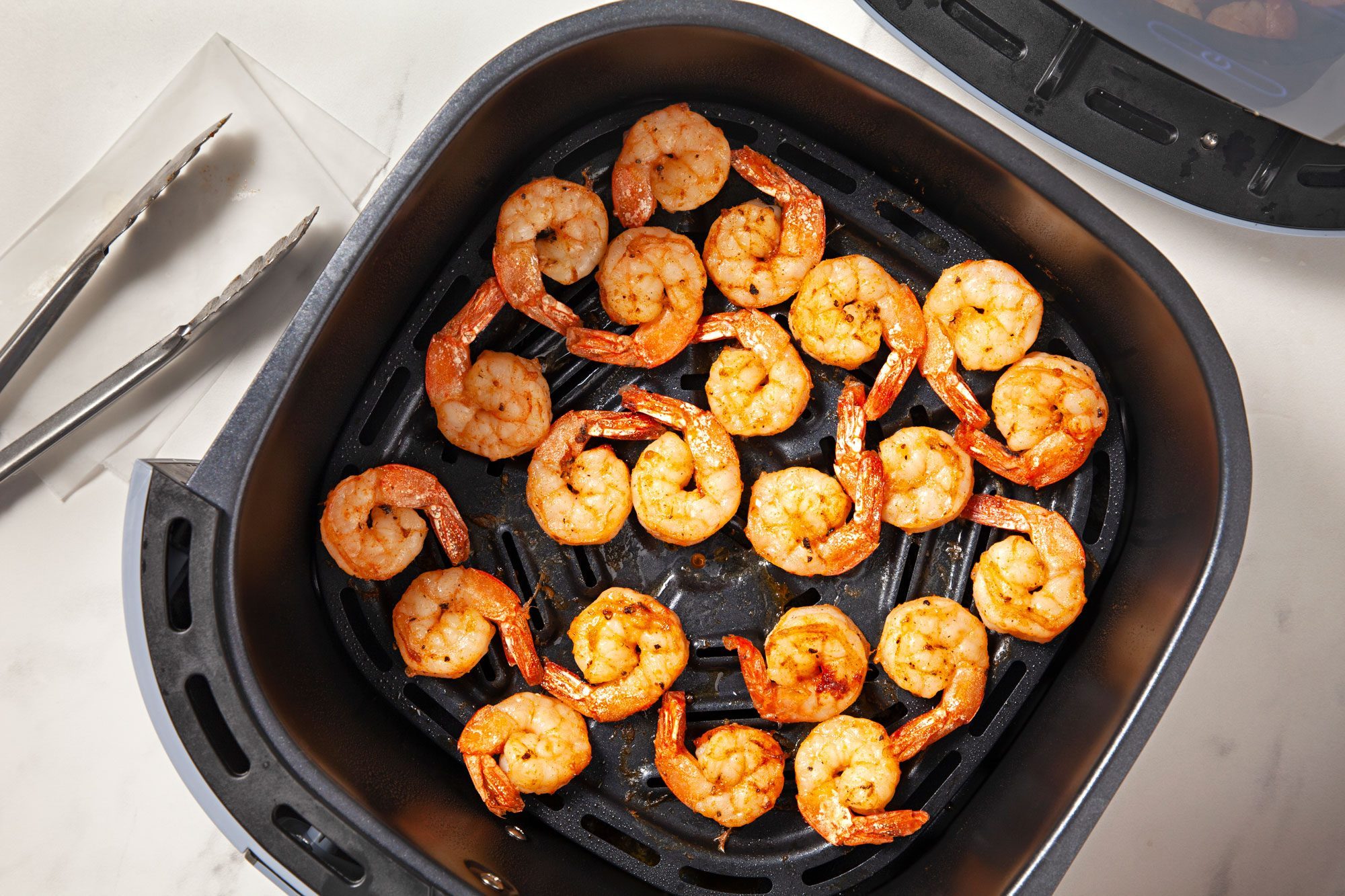 Cook until lightly browned and shrimp turn pink