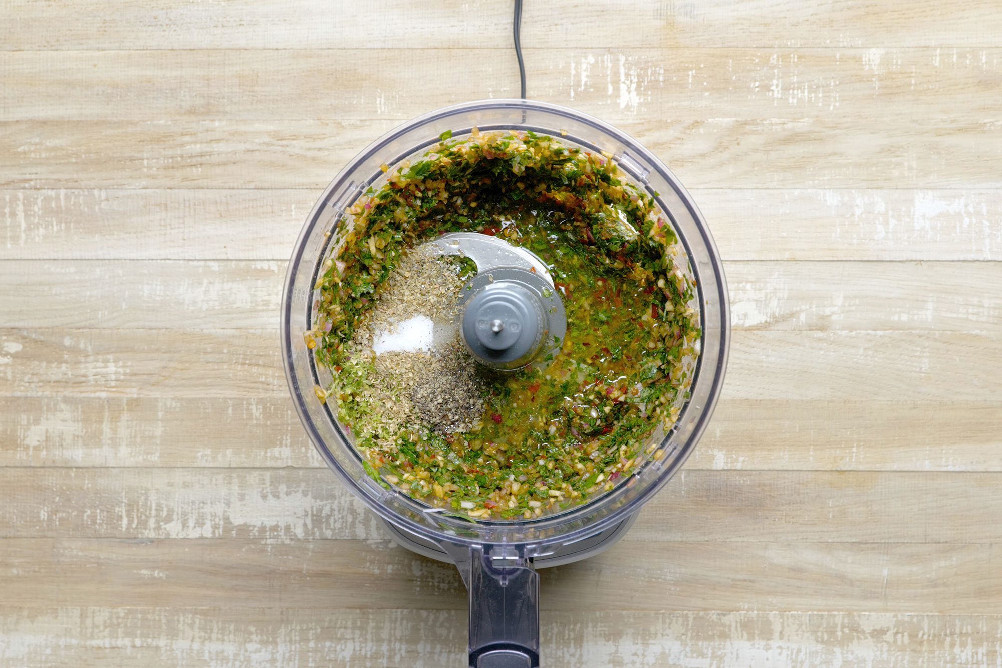Transfer the chimichurri to a bowl and refrigerate