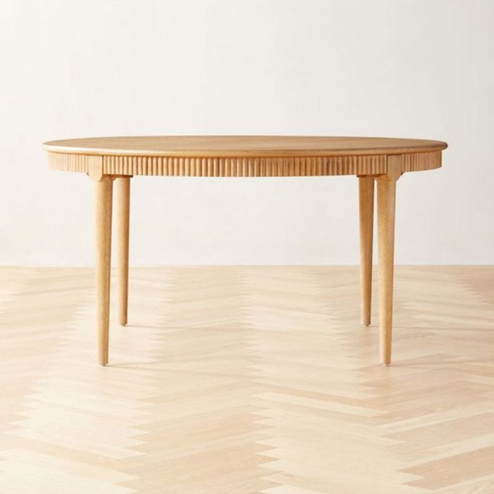 Providence Round Cerused Oak Dining Table