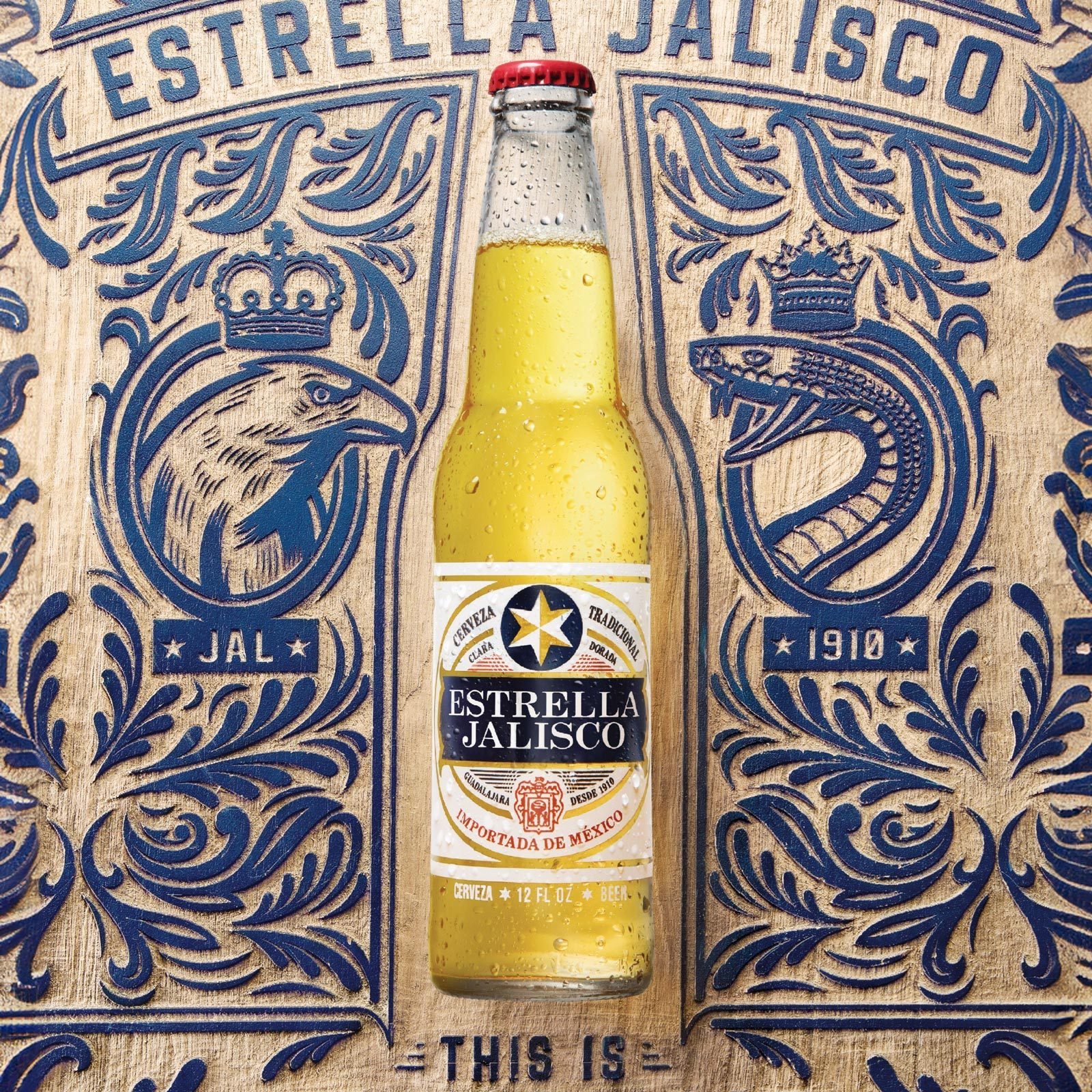 Mexican Beer Estrella Jalisco
