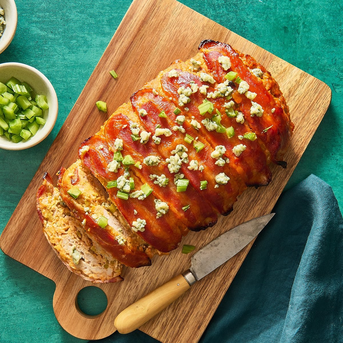 Buffalo Chicken Meatloaf Recipe