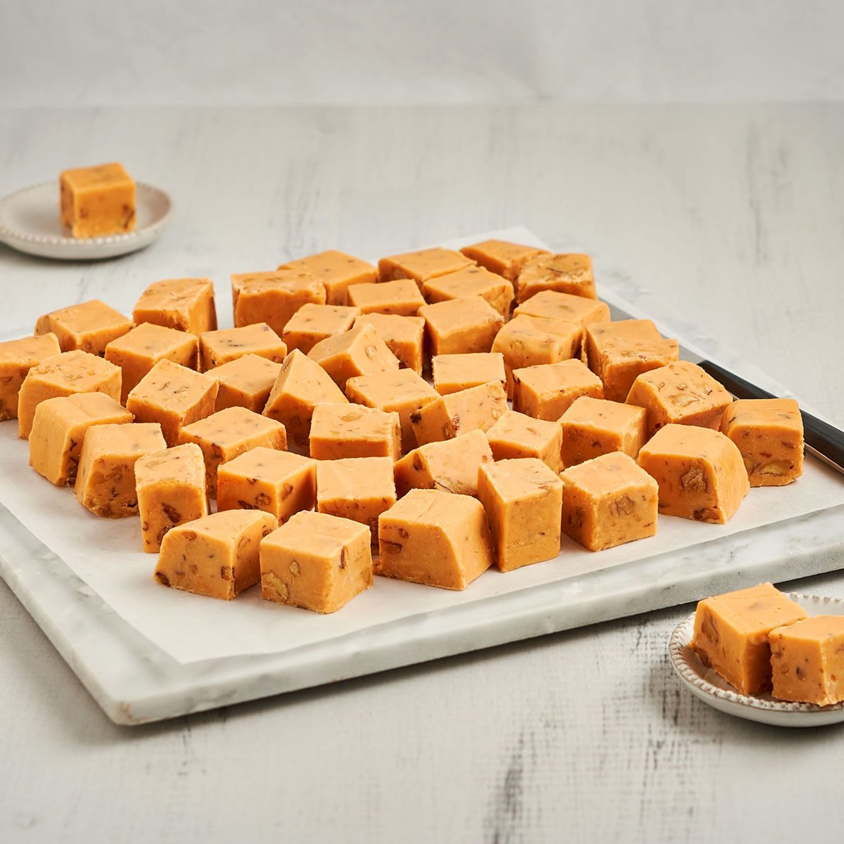 This butterscotch fudge by Taste of Home offers a nice change of pace from typical fudge flavors, and packs a lot of flavor into a small, single-serving piece.