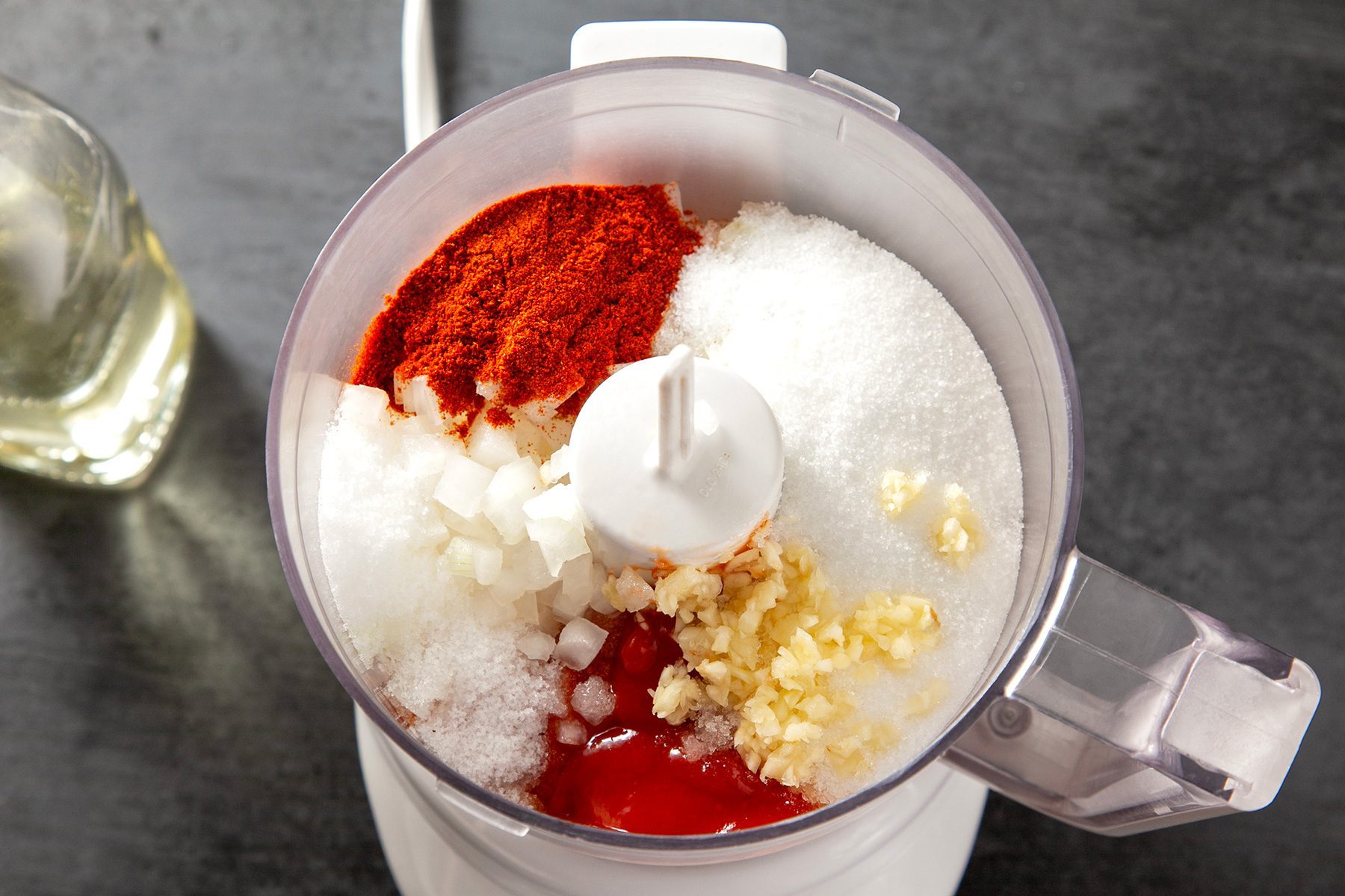 combine all the ingredients a blender or food processor