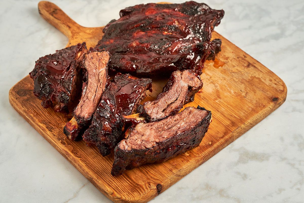 Grilled beef ribs by Taste of Home