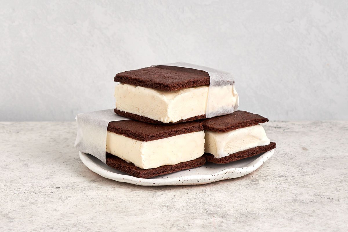 This ice cream sandwich recipe by Taste of Home makes for an incredibly tasty frozen treat, especially on a hot summer day.