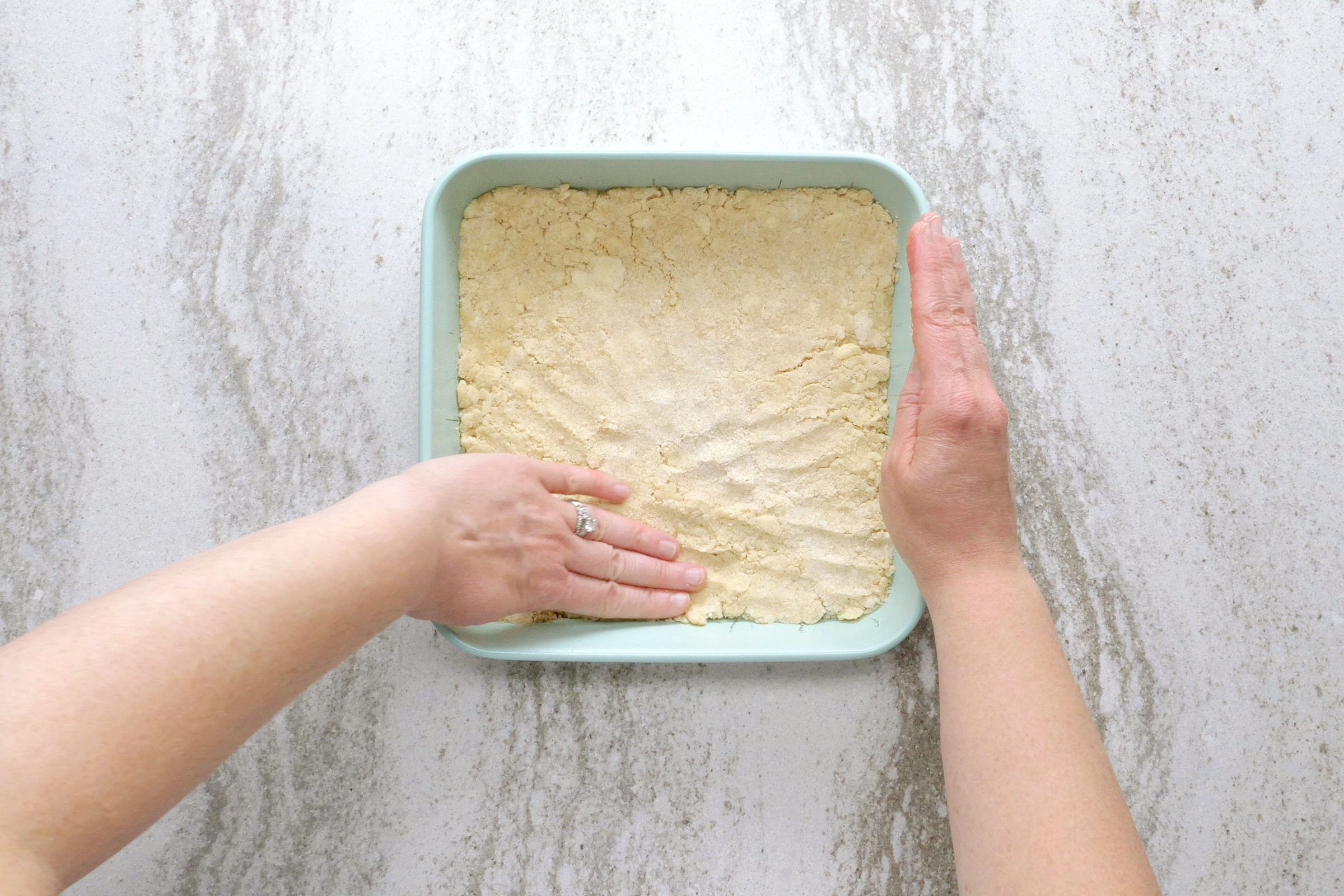 making crust for peach crisp