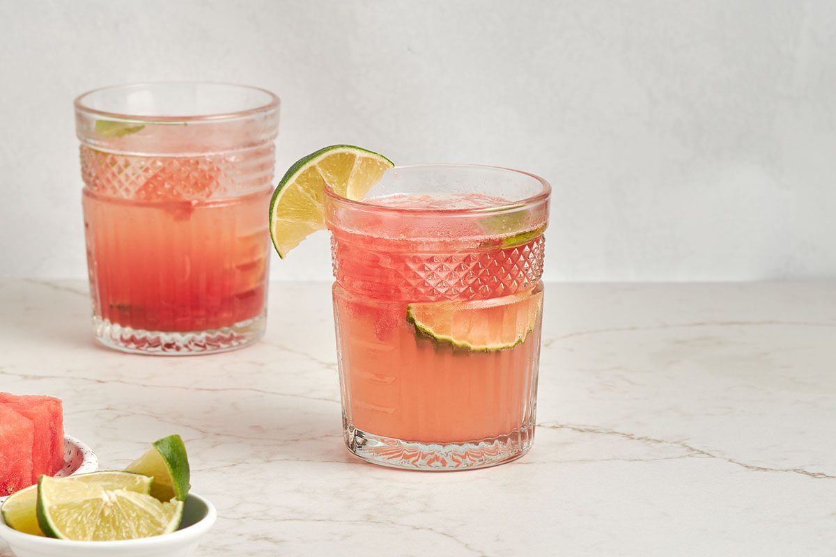 This watermelon mojito by Taste of Home takes classic mojito and gives it a refreshing upgrade with freshly-muddled watermelon.