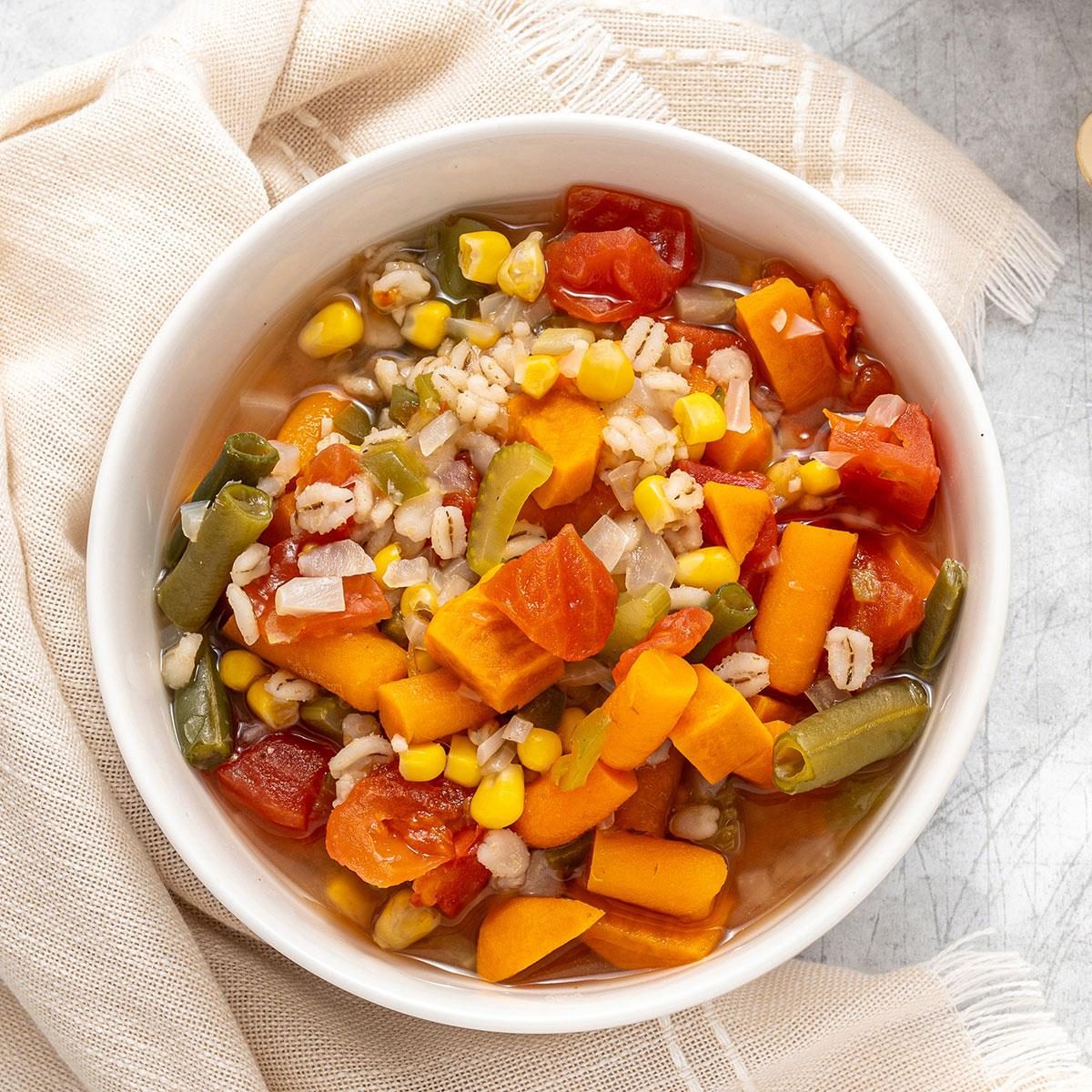 Veggie Barley Soup