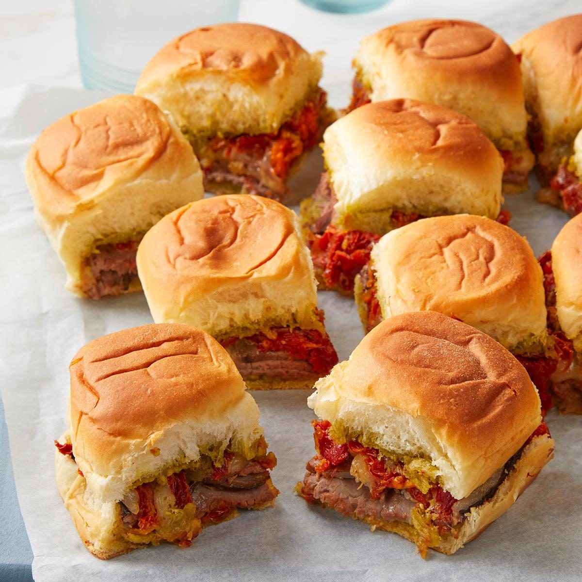 Beef and Provolone Sliders