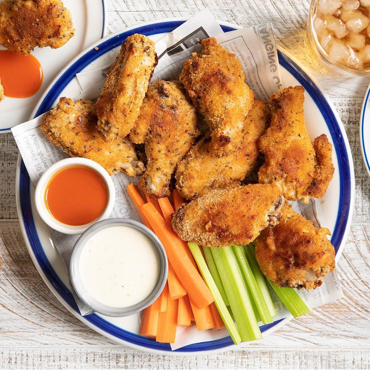 Breaded Chicken Wings