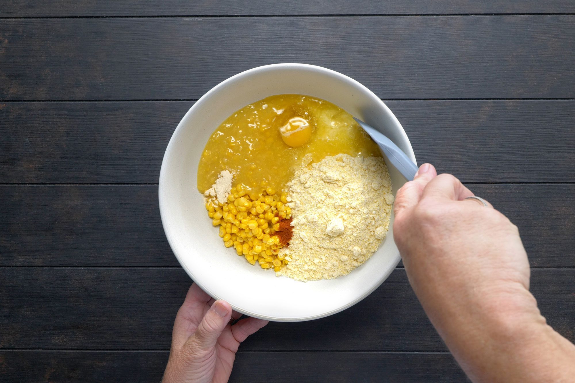 In a large bowl, combine all the ingredients