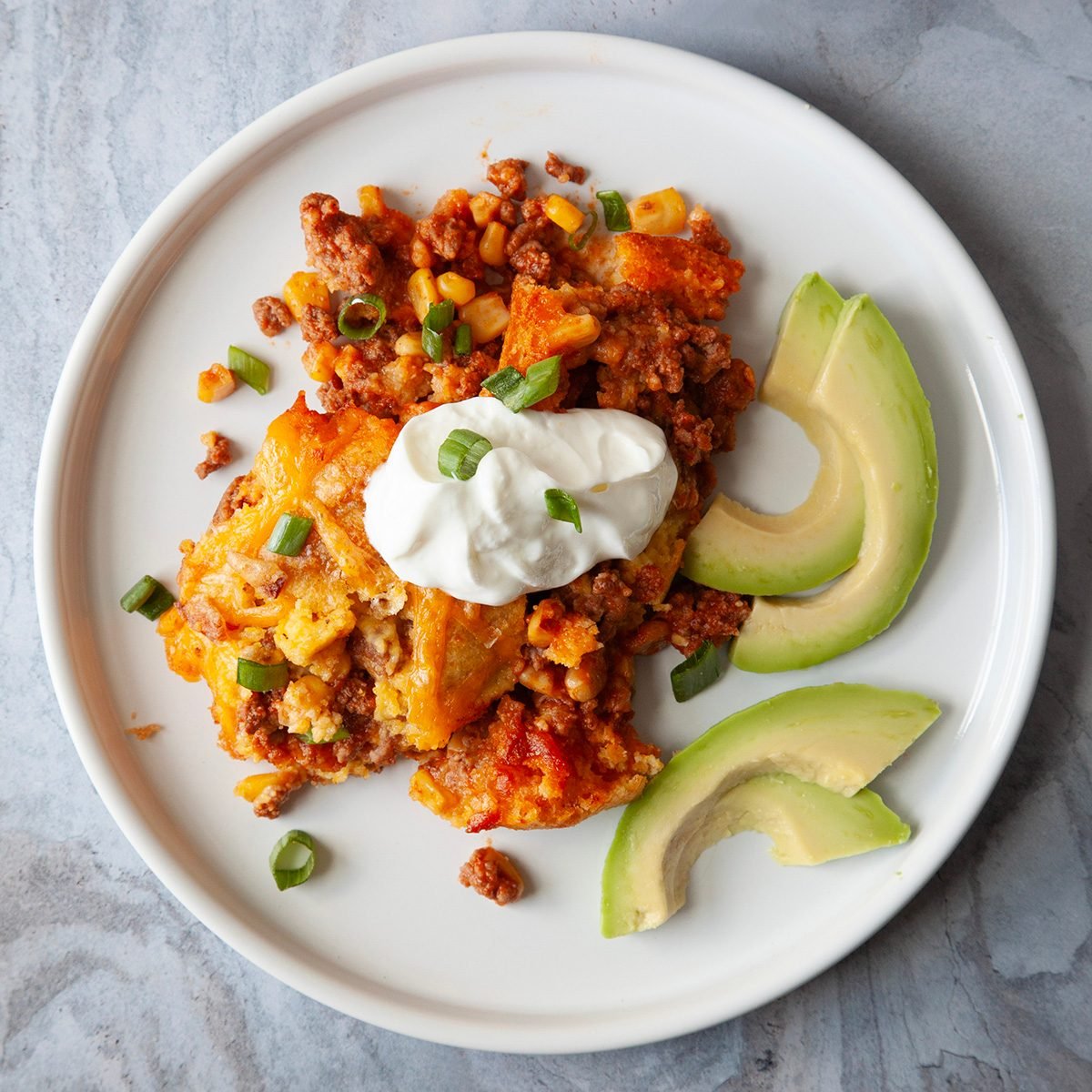 Cornbread Taco Bake