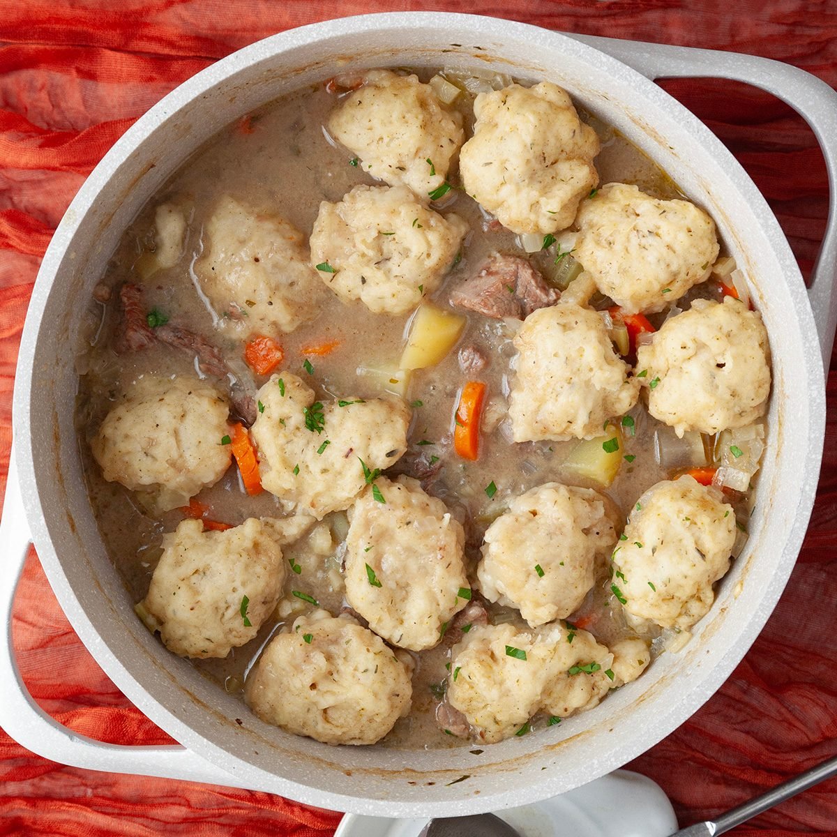 Beef Stew with Dumplings