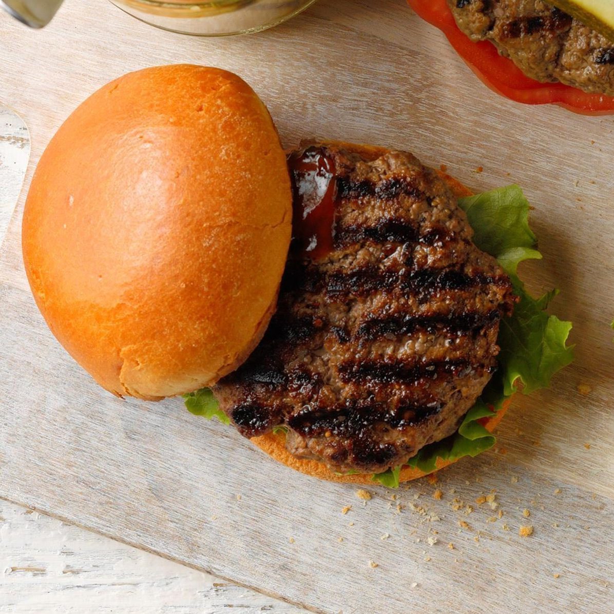 Easy Grilled Hamburgers