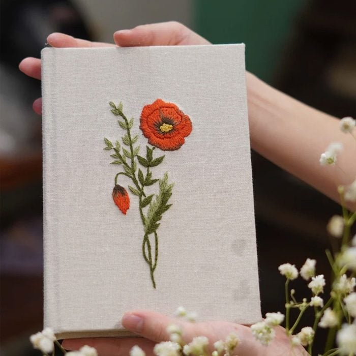 Embroidered Notebook