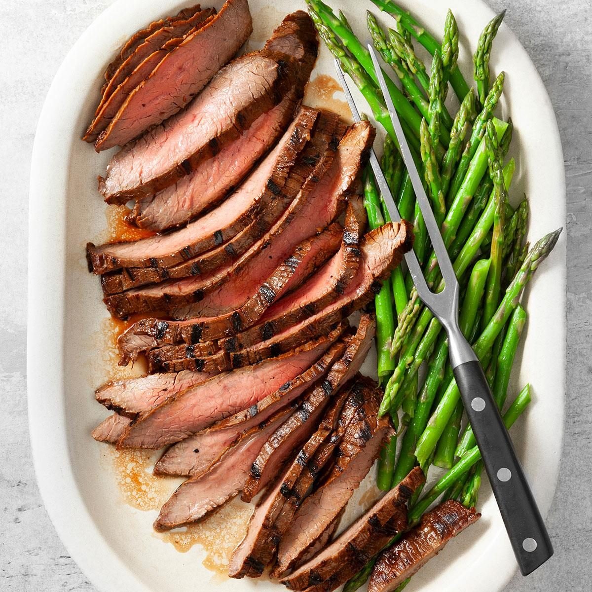 Flank steak marinade overnight best sale