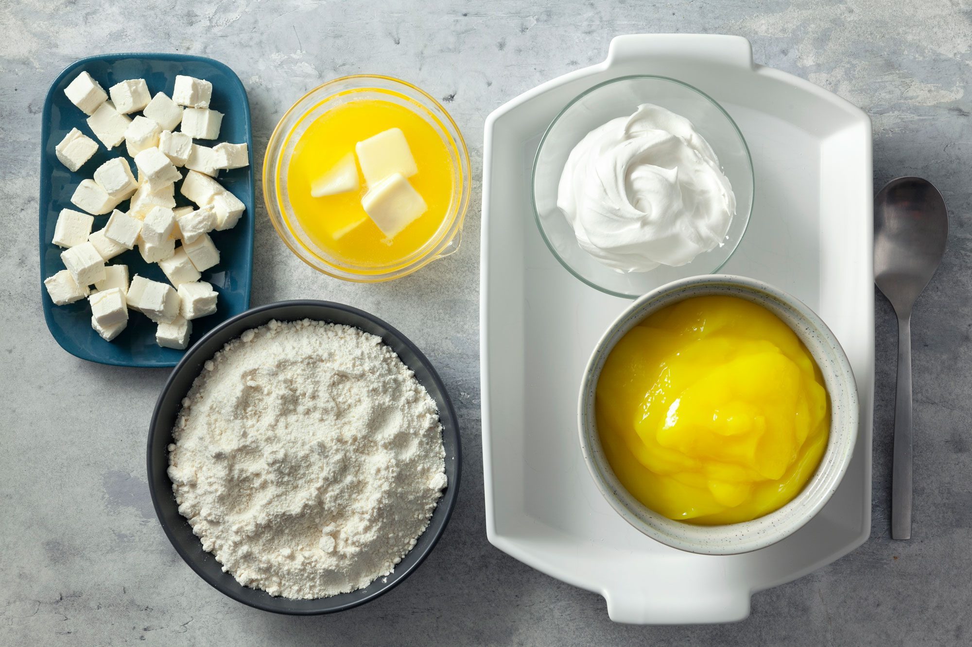 Lemon Dump Cake Ingredients