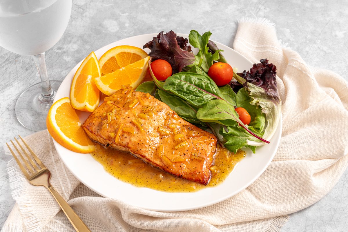 Taste Of Home Orange Marmalade Salmon