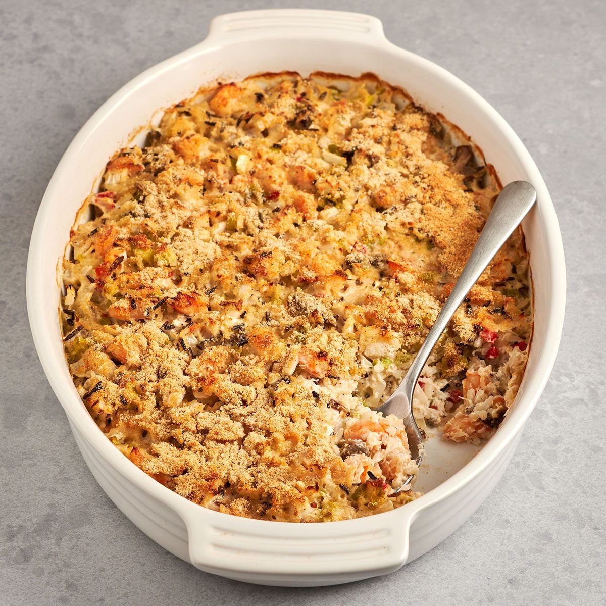 Baked seafood casserole by Taste of Home