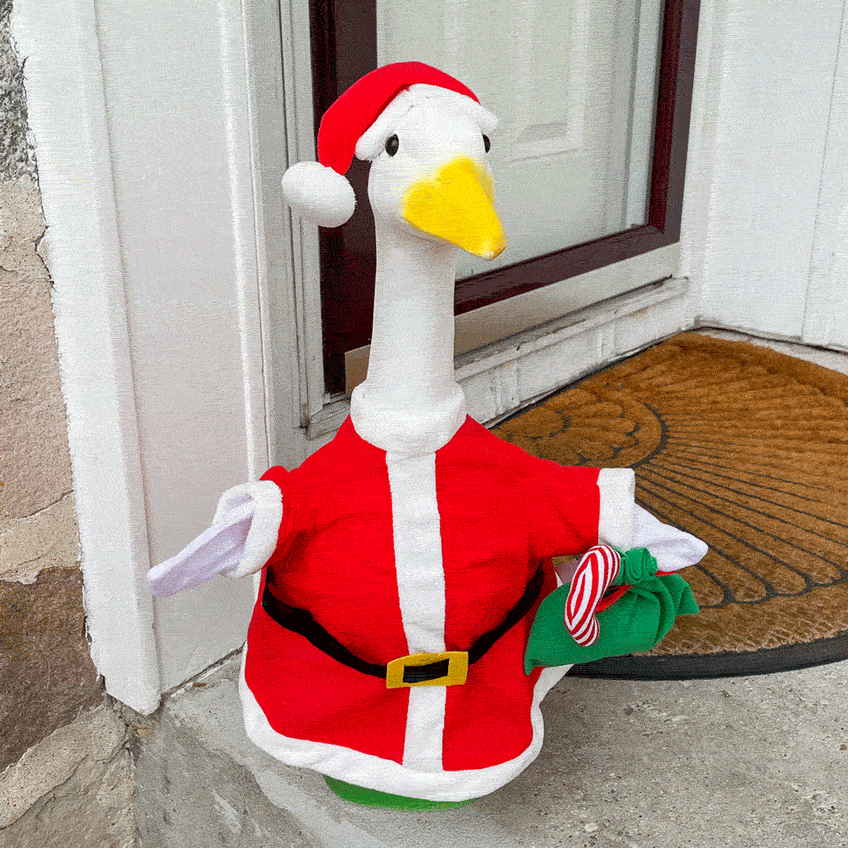 This Silly Gaggleville Porch Goose Brings Me So. Much. Joy.