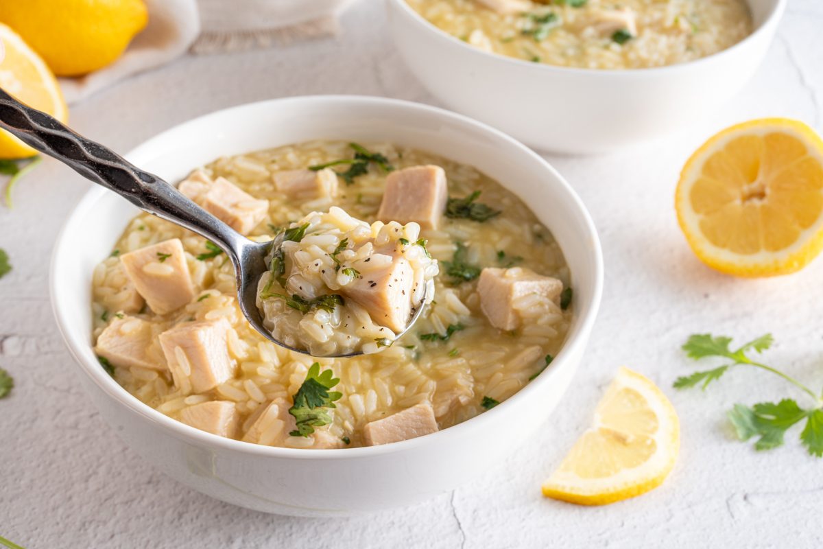 Lemony Turkey Rice Soup Recipe: How to Make It