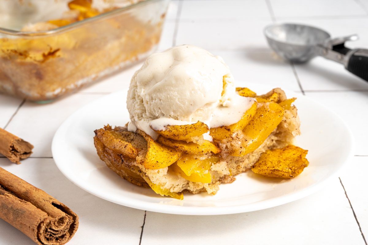 Taste Of Home Vegan Peach Cobbler