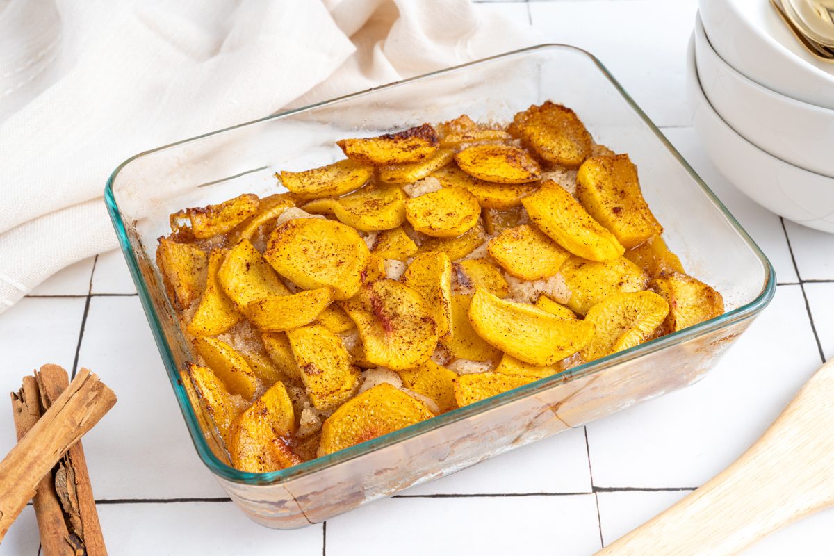 Taste Of Home Vegan Peach Cobbler