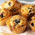 Soft Blueberry Oatmeal Muffins