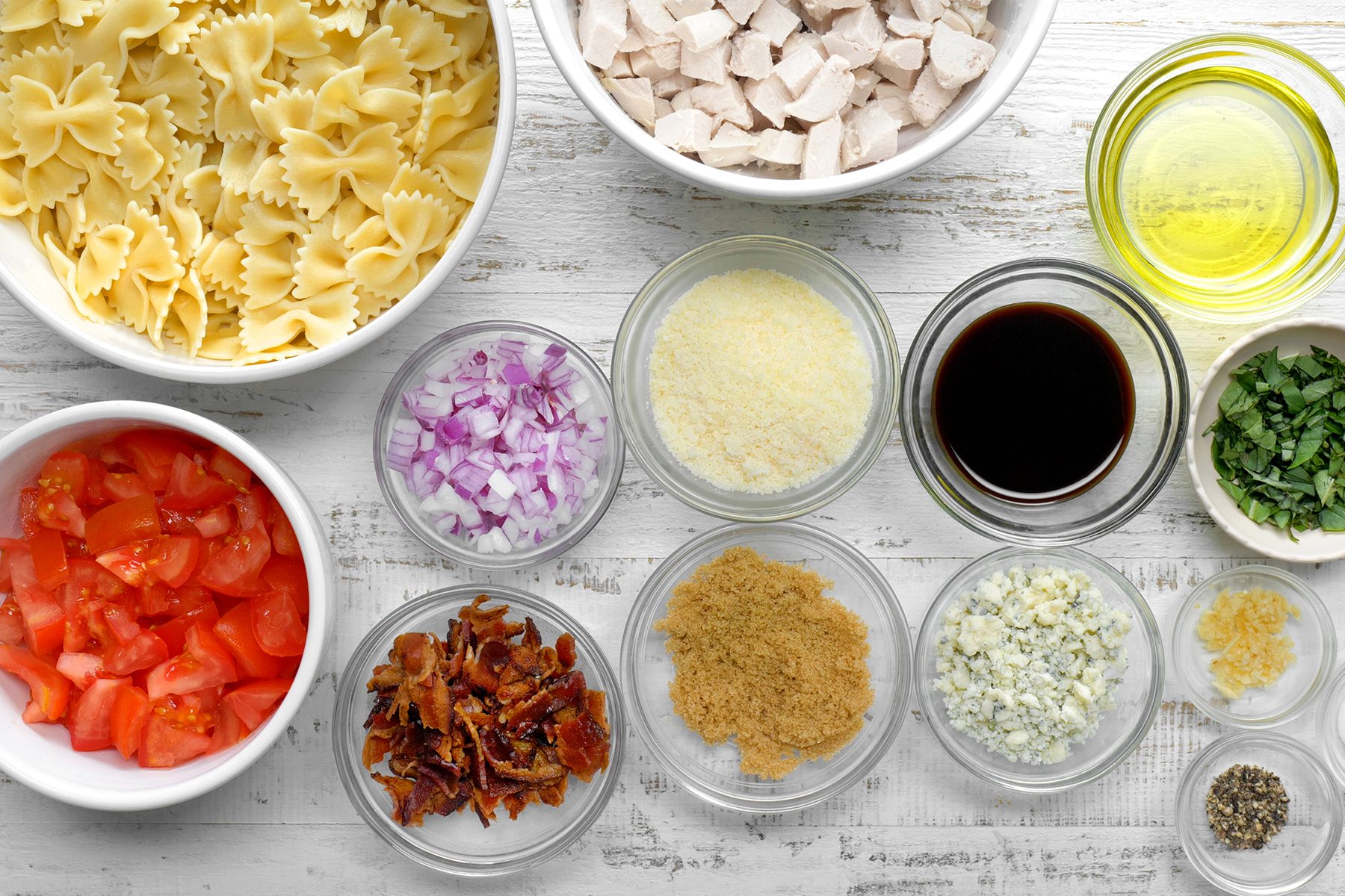 Chicken Pasta Salad Ingredients