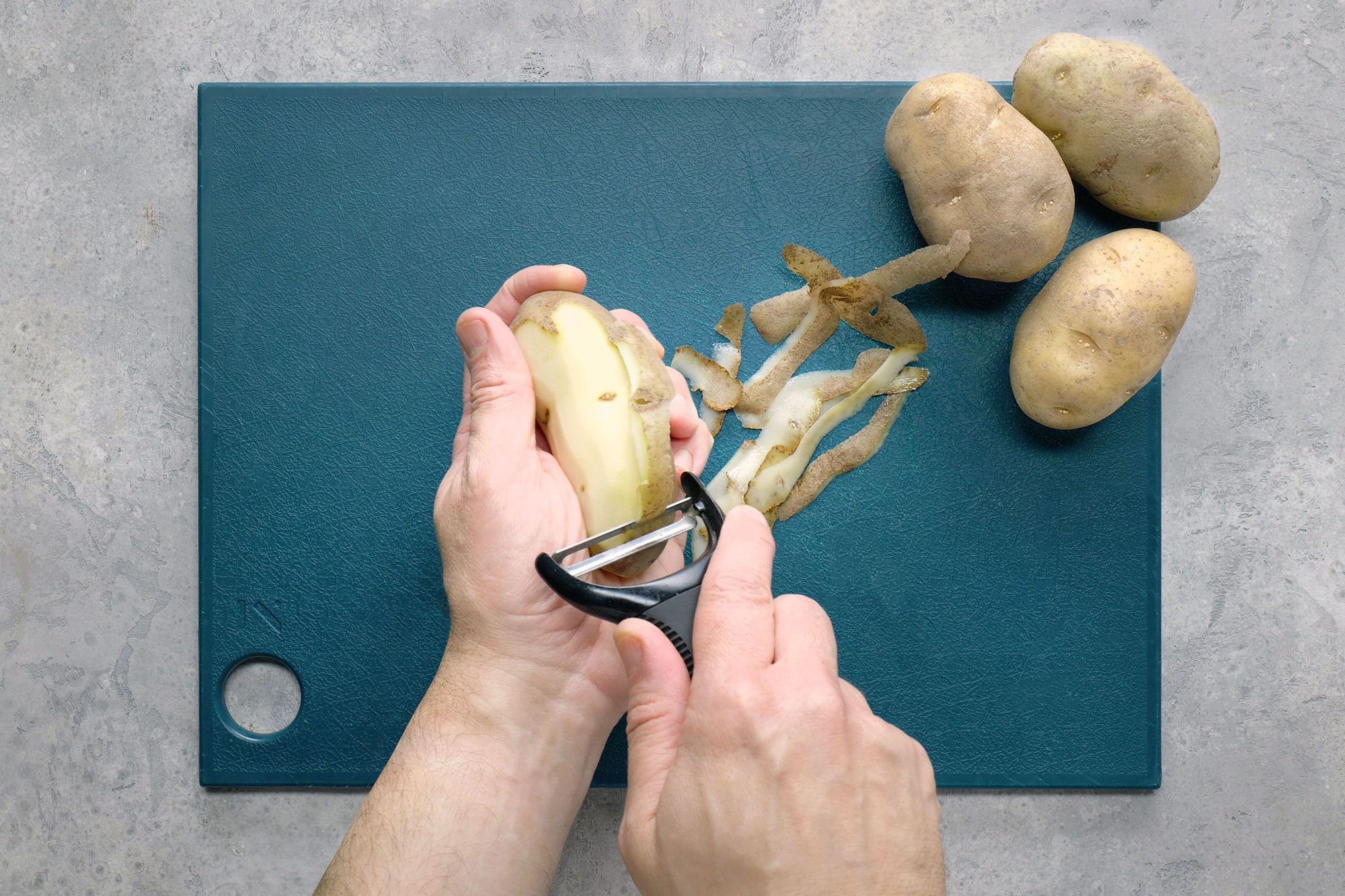 Peel the Potatoes