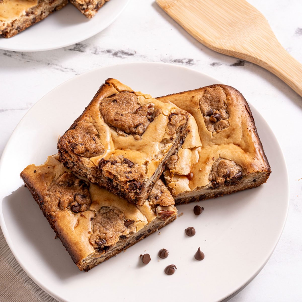 Chocolate Chip Cheesecake Bars