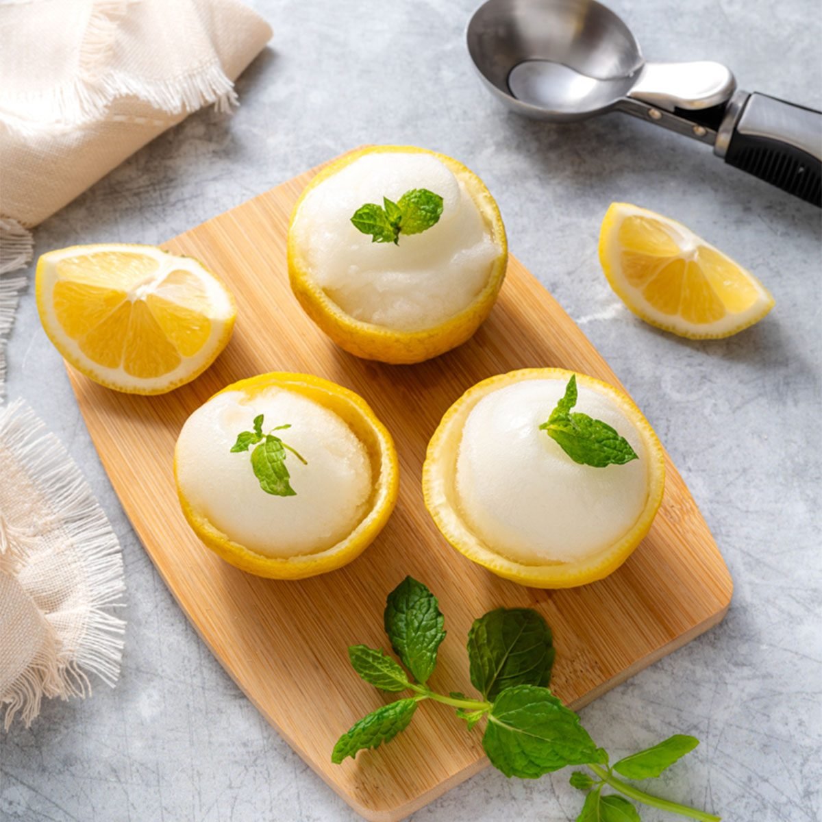 Lemon Sorbet