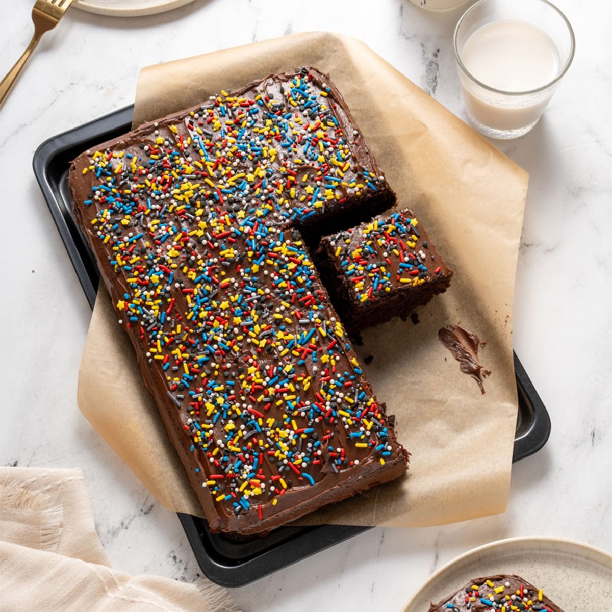 One-Bowl Chocolate Cake