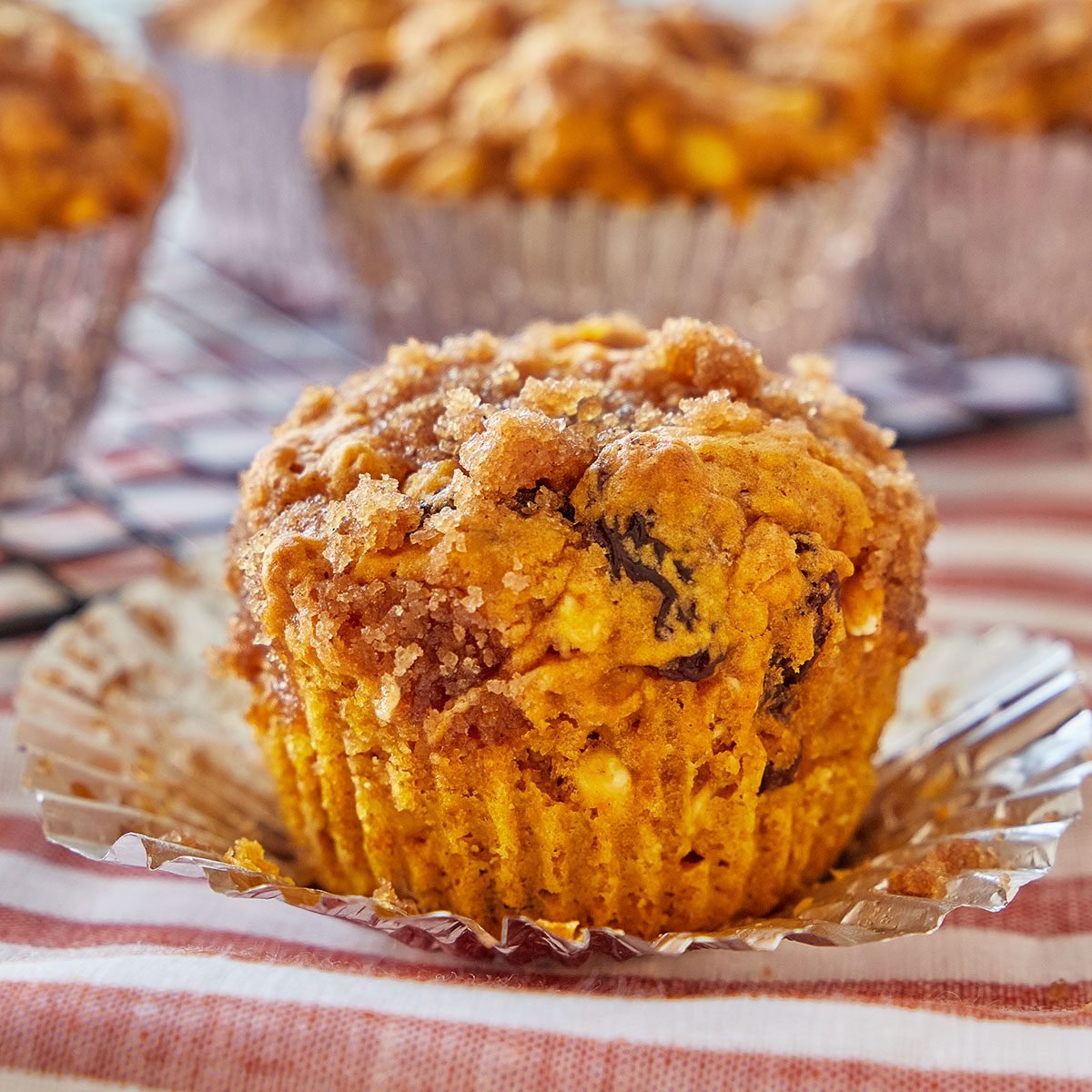 Pumpkin oatmeal muffins are a fall favorite.