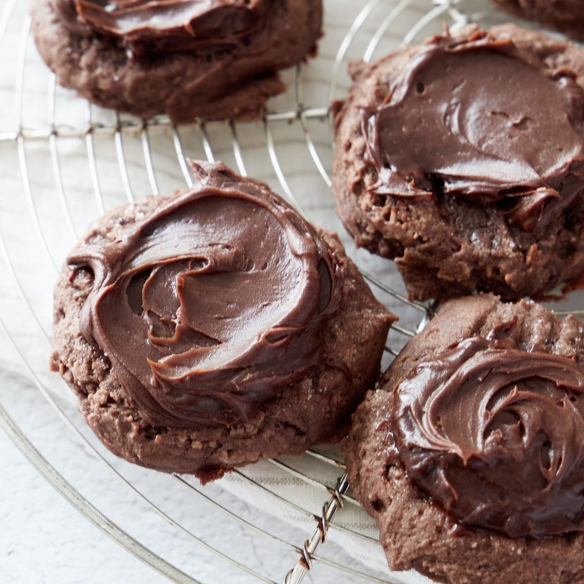 These chocolate peanut butter cookies are as decadent as they are easy!