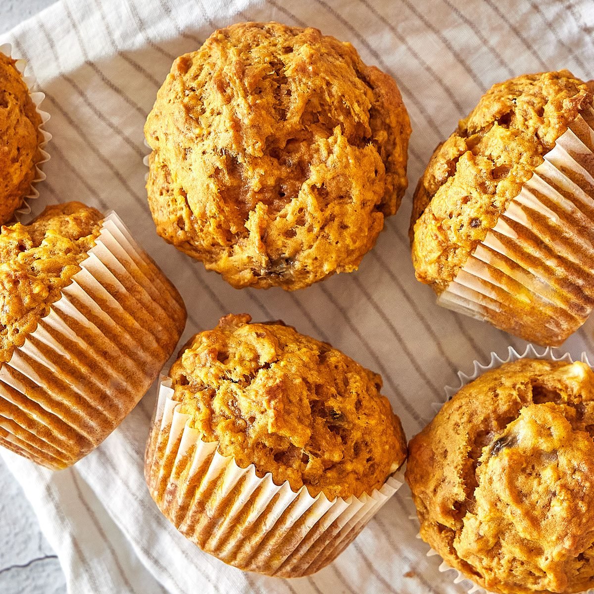 Pumpkin banana muffins are a sweet twist on a classic.