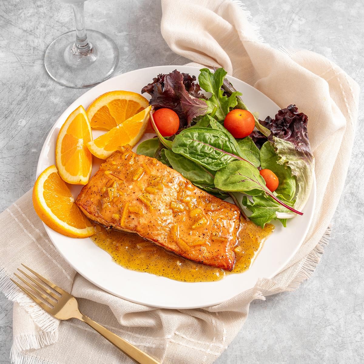 Orange Marmalade Salmon