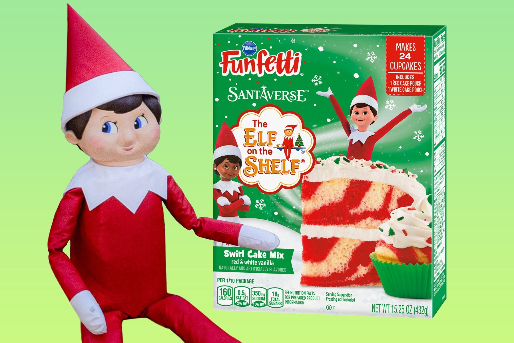 Funfetti Just Dropped Brand-New Elf on the Shelf Baking Mixes and Frosting