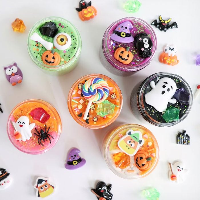 Halloween Play Dough Sensory Jar