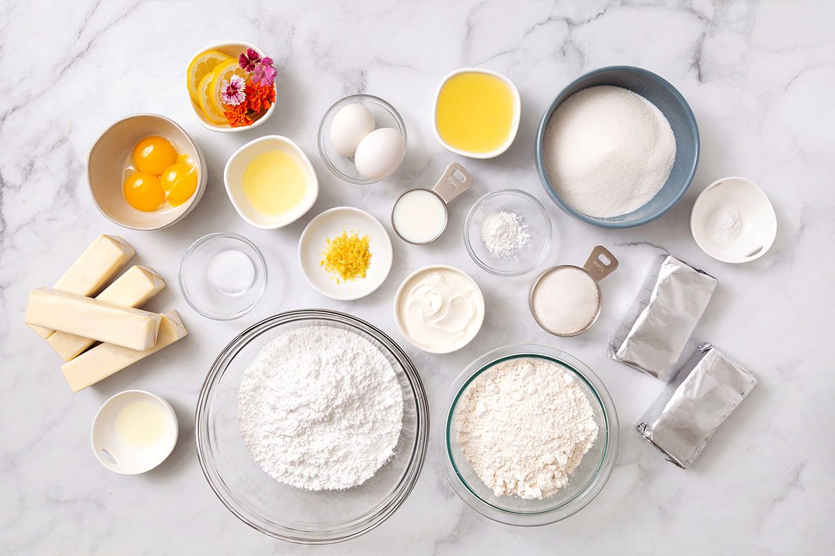 Ingredients For Lemon Cake Recipe Taste of Home