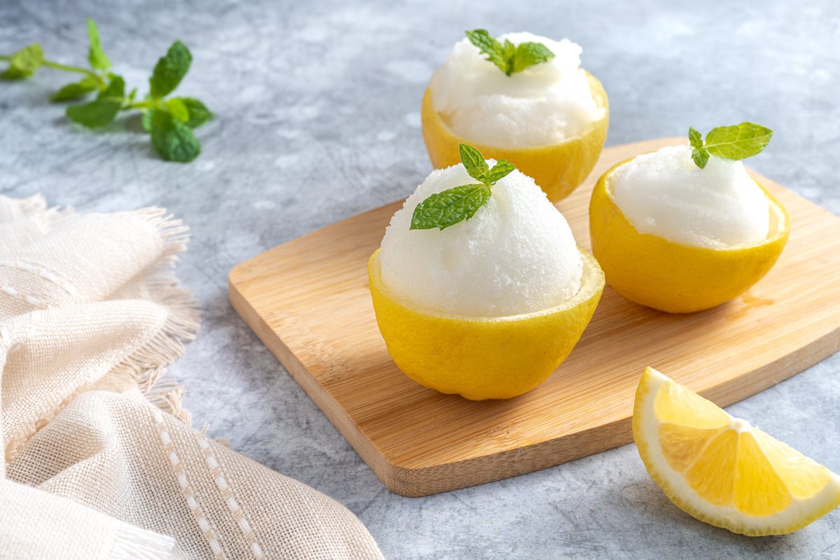 Taste Of Home Lemon Sorbet