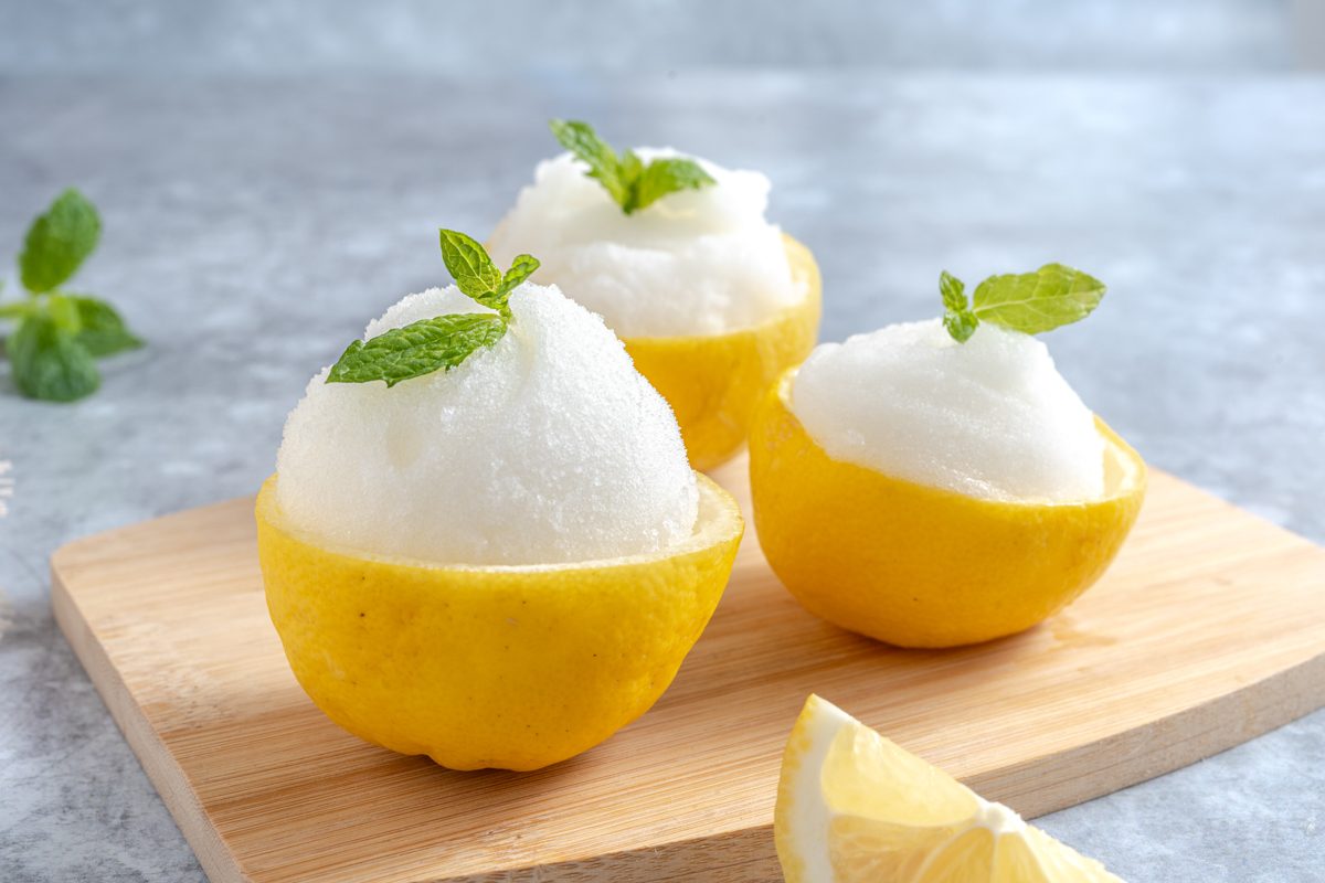 Taste Of Home Lemon Sorbet