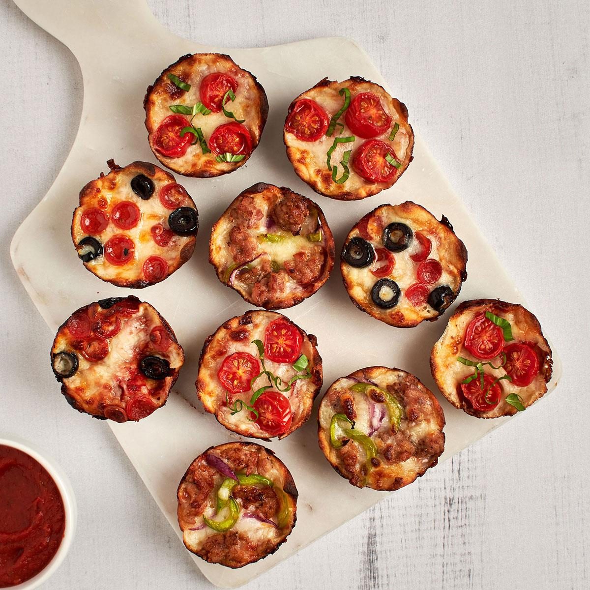 Mini Pizza Muffin Cups