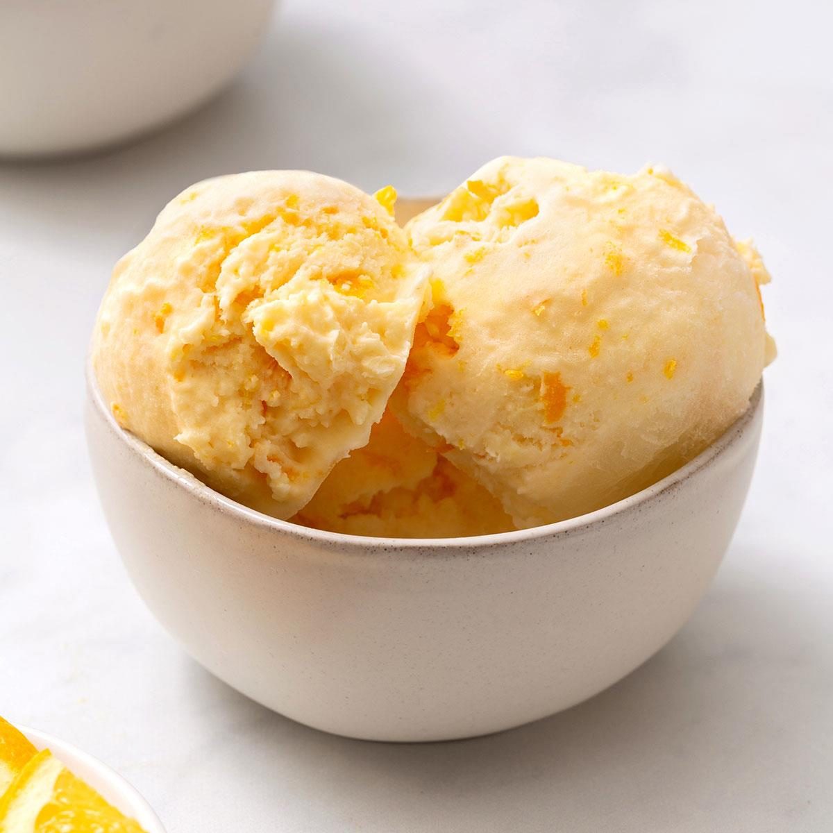 Orange Ice Cream