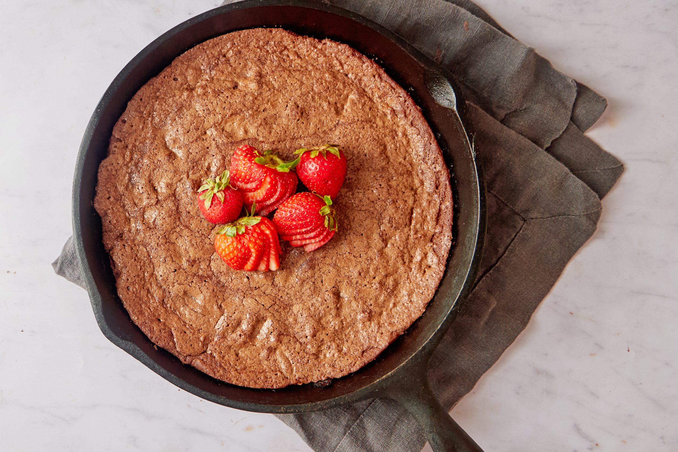 skillet brownie